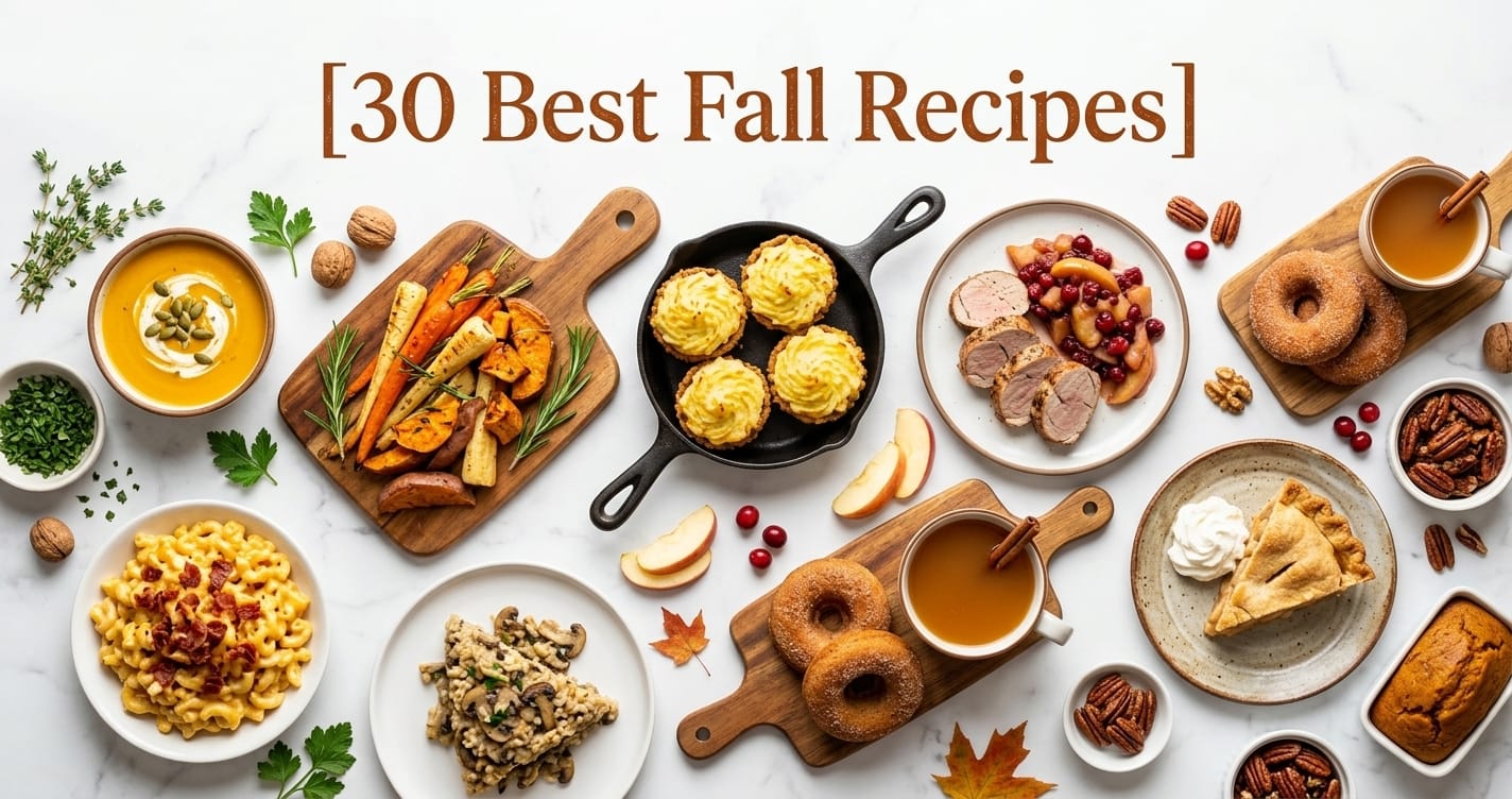 30 Best Fall Recipes — Incredibly Delicious Dinner, Soup & Dessert Ideas for Autumn